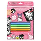 Hello Kitty and Friends Notebook + markers - Thumbnail 1