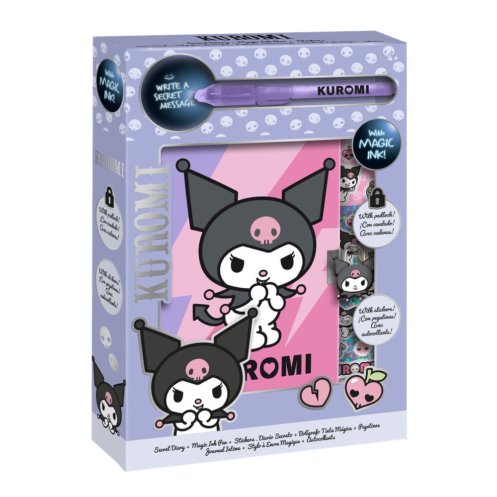 Hello Kitty Kuromi Diary + magic pen 2