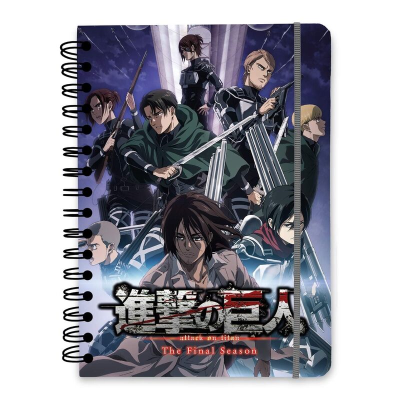 Attack on Titan A5 notebook 1