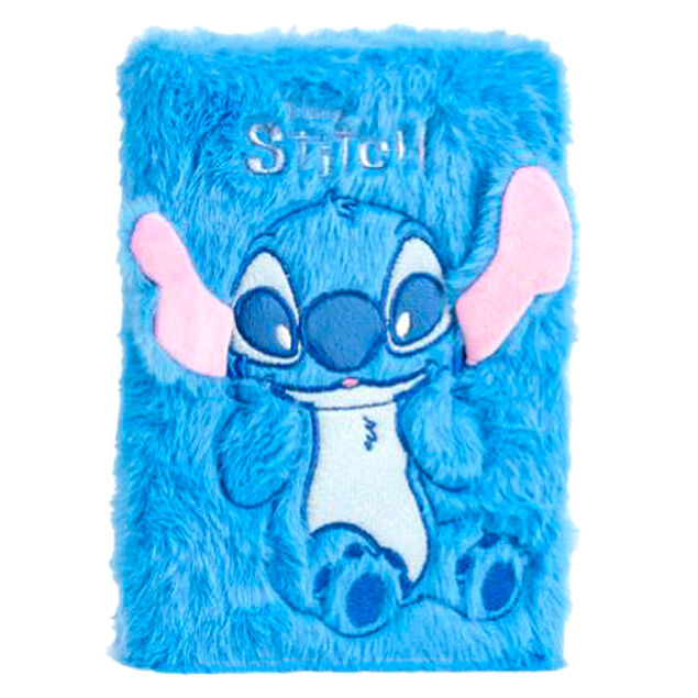 Disney Stitch plush notebook 1