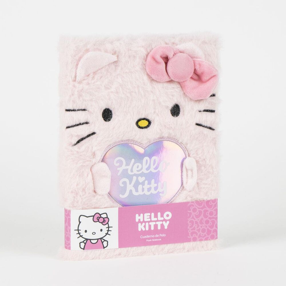 Hello Kitty plush notebook 5