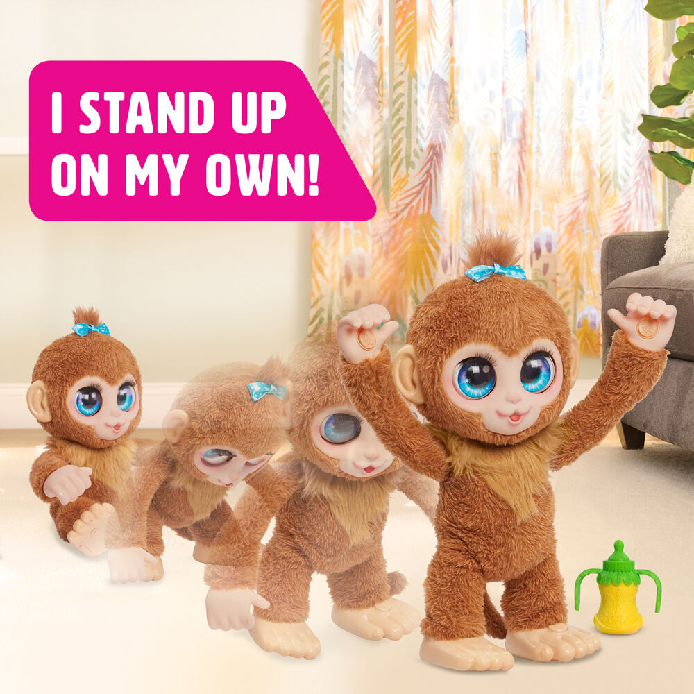 FurReal Peanut playful monkey Interactive plush toy 3