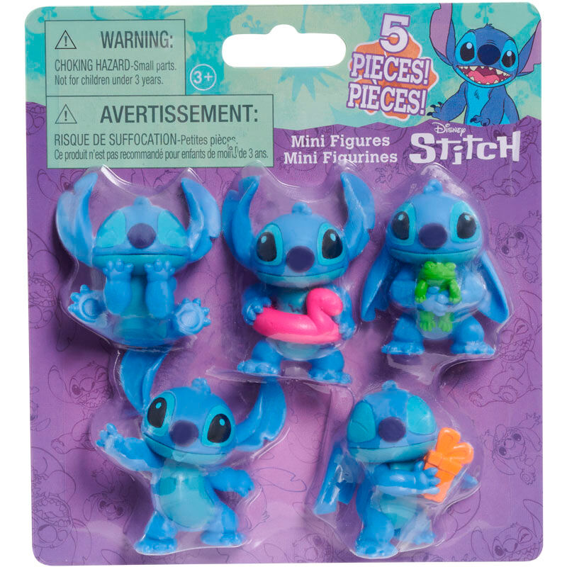 Disney Stitch set 5 figures 2