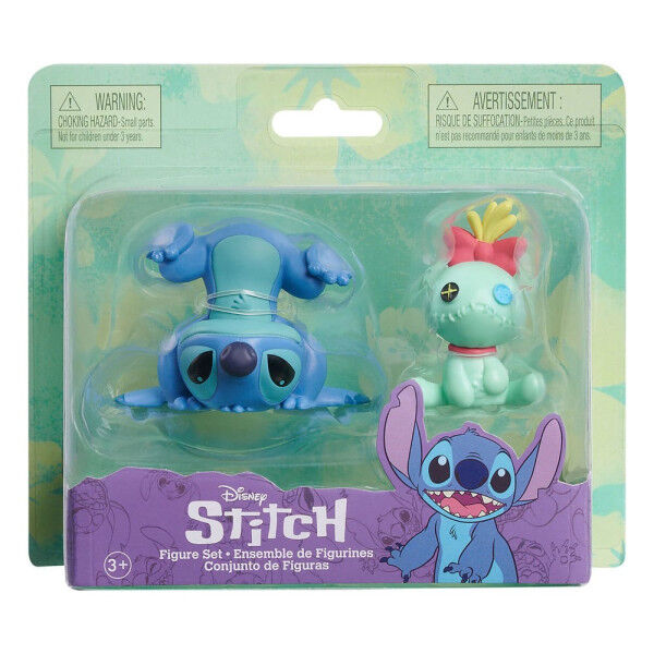 Disney Stitch assorted pack 2 figures 7,5cm 3