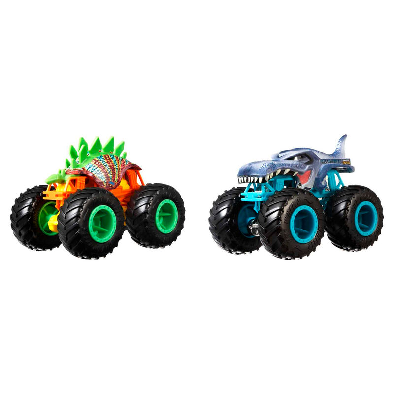 Hot Wheels Monster Trucks assorted pack 2 demolition doules 7