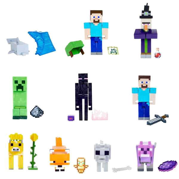 Minecraft assorted figure 8cm 1