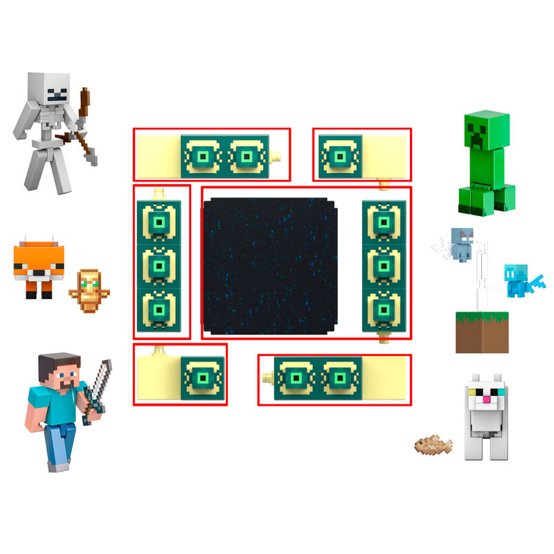Minecraft assorted figure 8cm 5