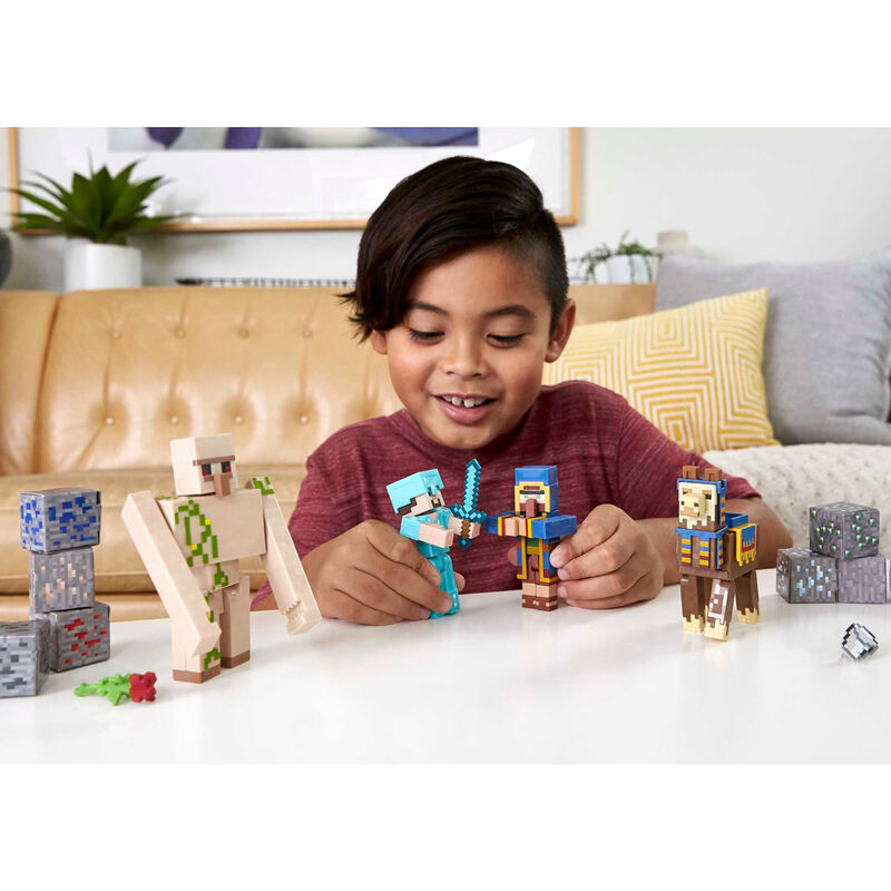 Minecraft assorted blister 2 figures 8cm 3