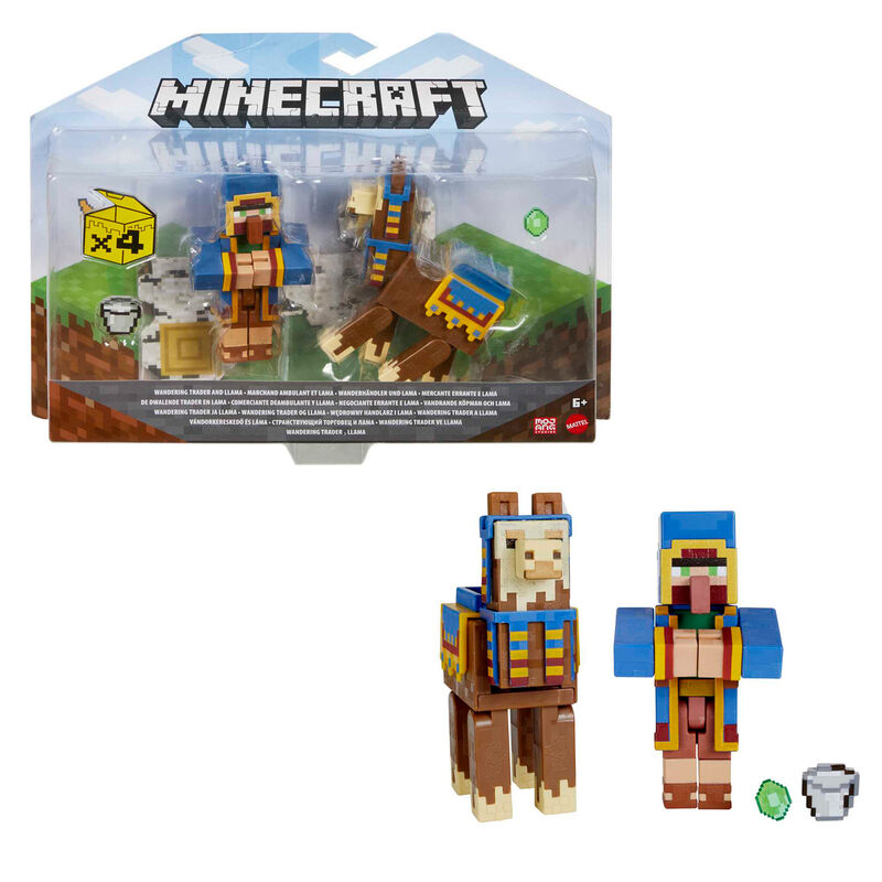 Minecraft assorted blister 2 figures 8cm 5