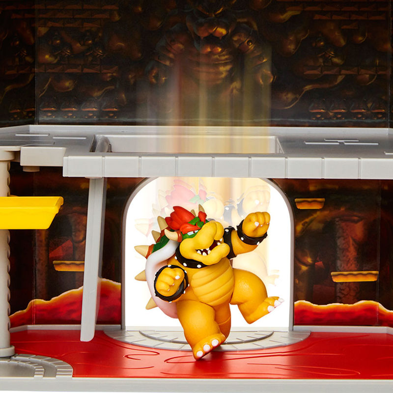 Mario Bros deluxe Bowser Castle playset 2