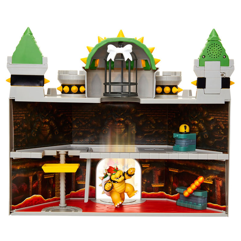Mario Bros deluxe Bowser Castle playset 3