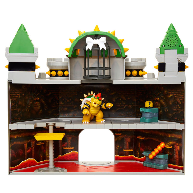 Mario Bros deluxe Bowser Castle playset 4