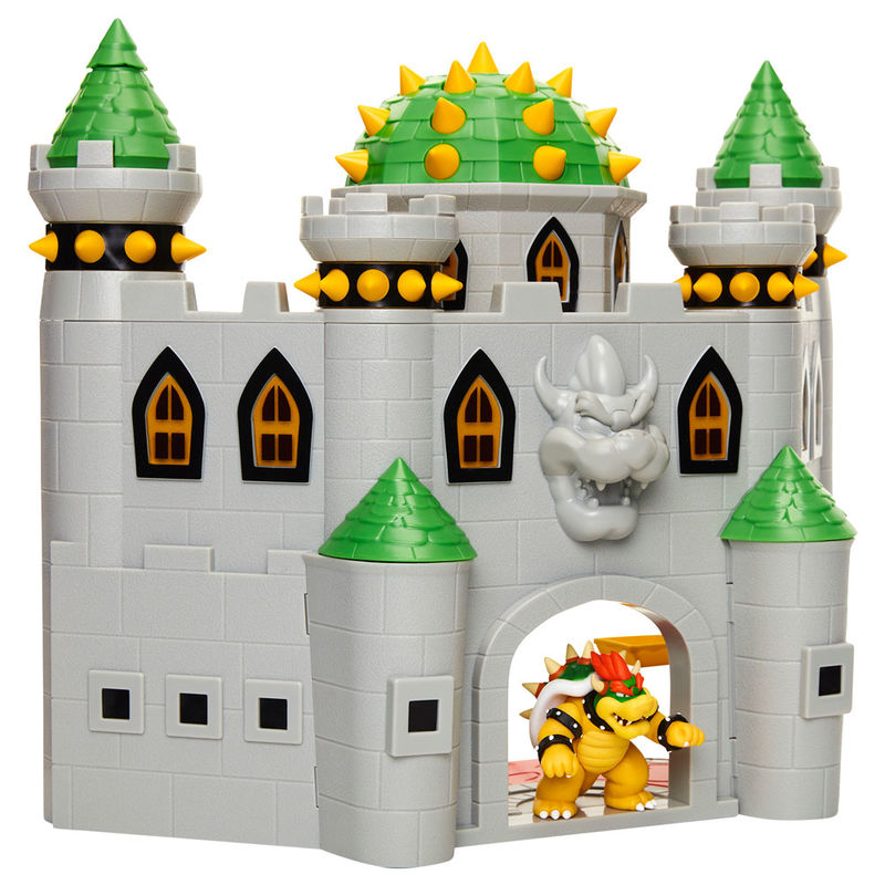 Mario Bros deluxe Bowser Castle playset 6