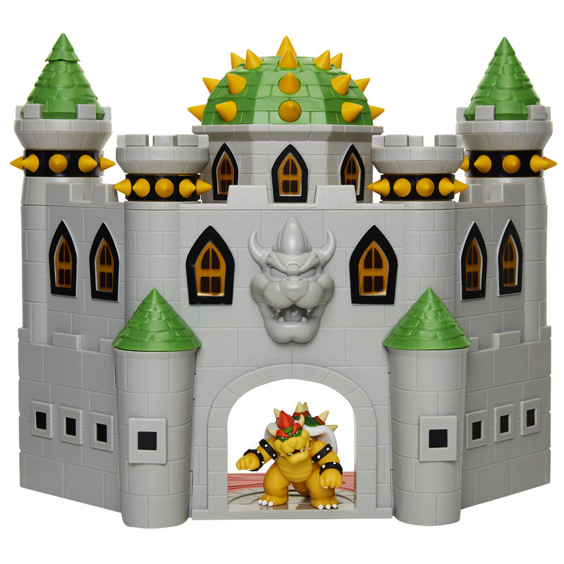 Mario Bros deluxe Bowser Castle playset 7