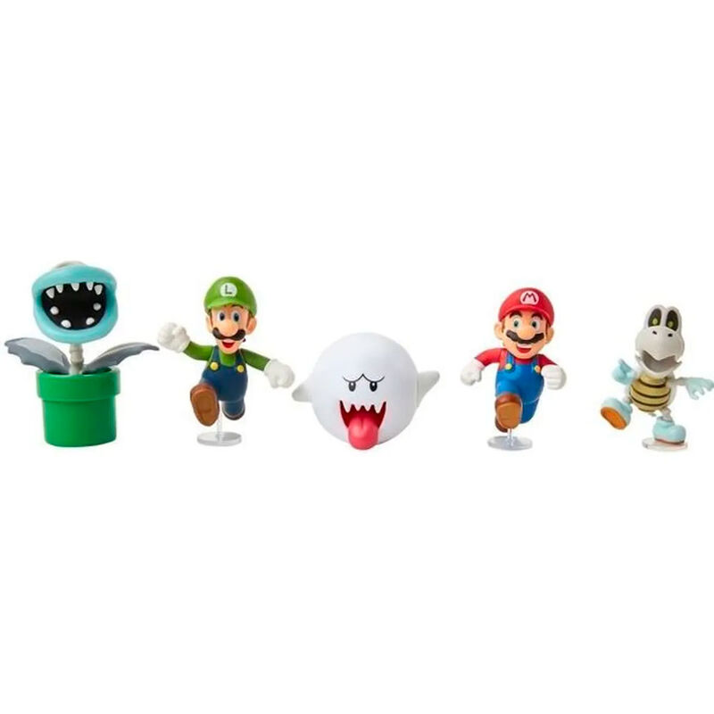Super Mario Bros blister figures 6cm 2