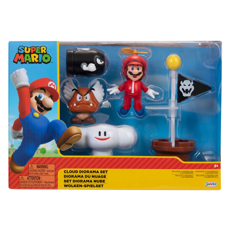 Nintendo Super Mario Cloud diorama set 1