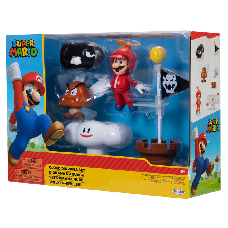 Nintendo Super Mario Cloud diorama set 6
