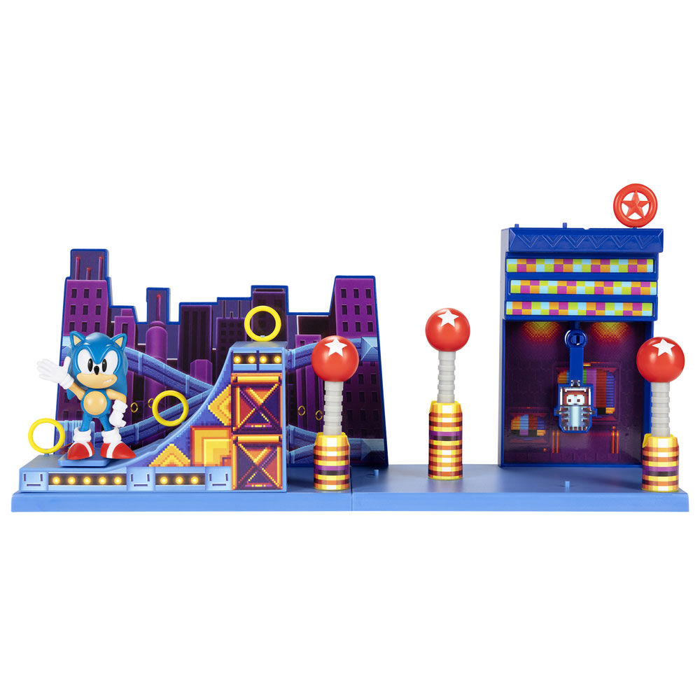 Sonic The Hedgehog Studiopolis Zone playset 6cm 2