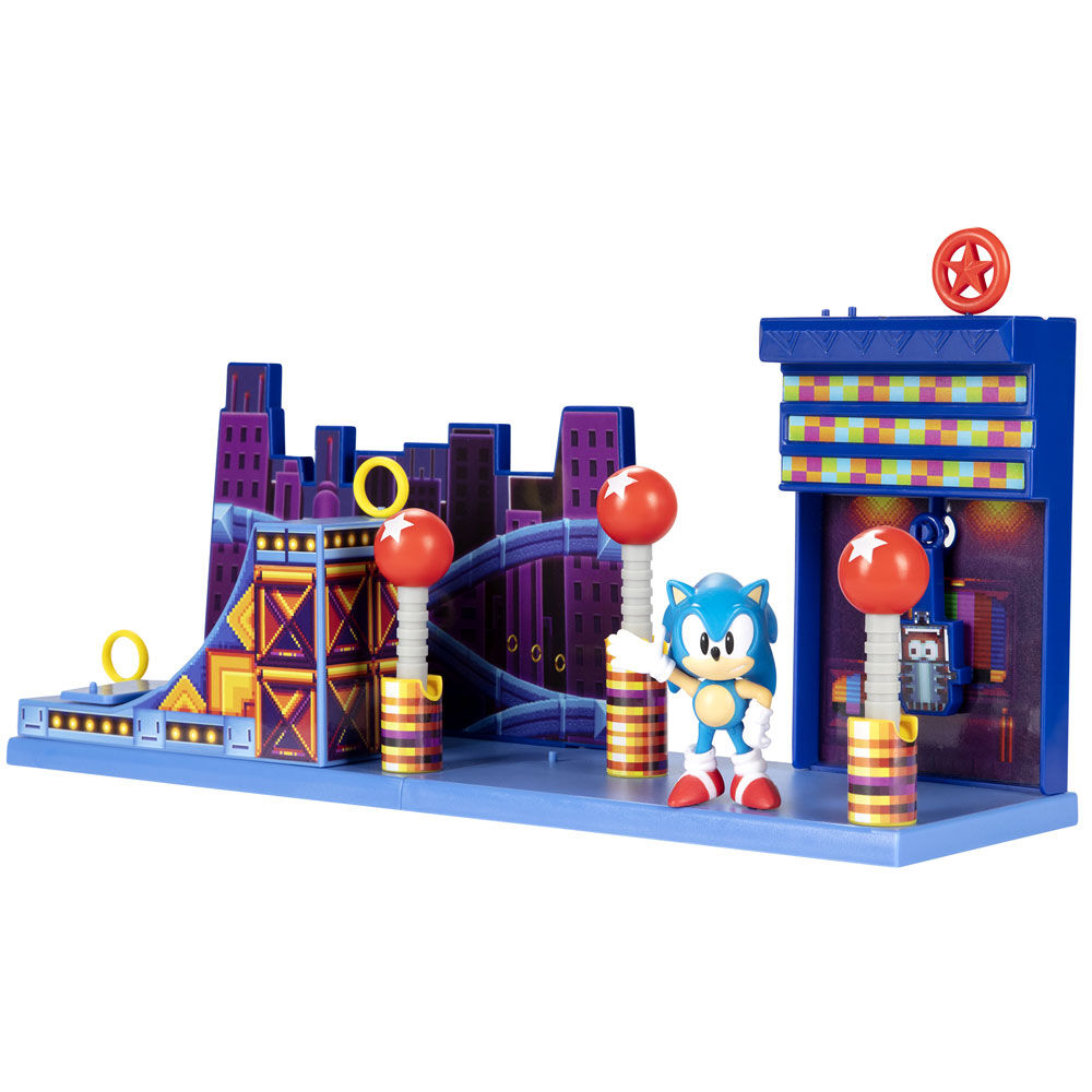 Sonic The Hedgehog Studiopolis Zone playset 6cm 5