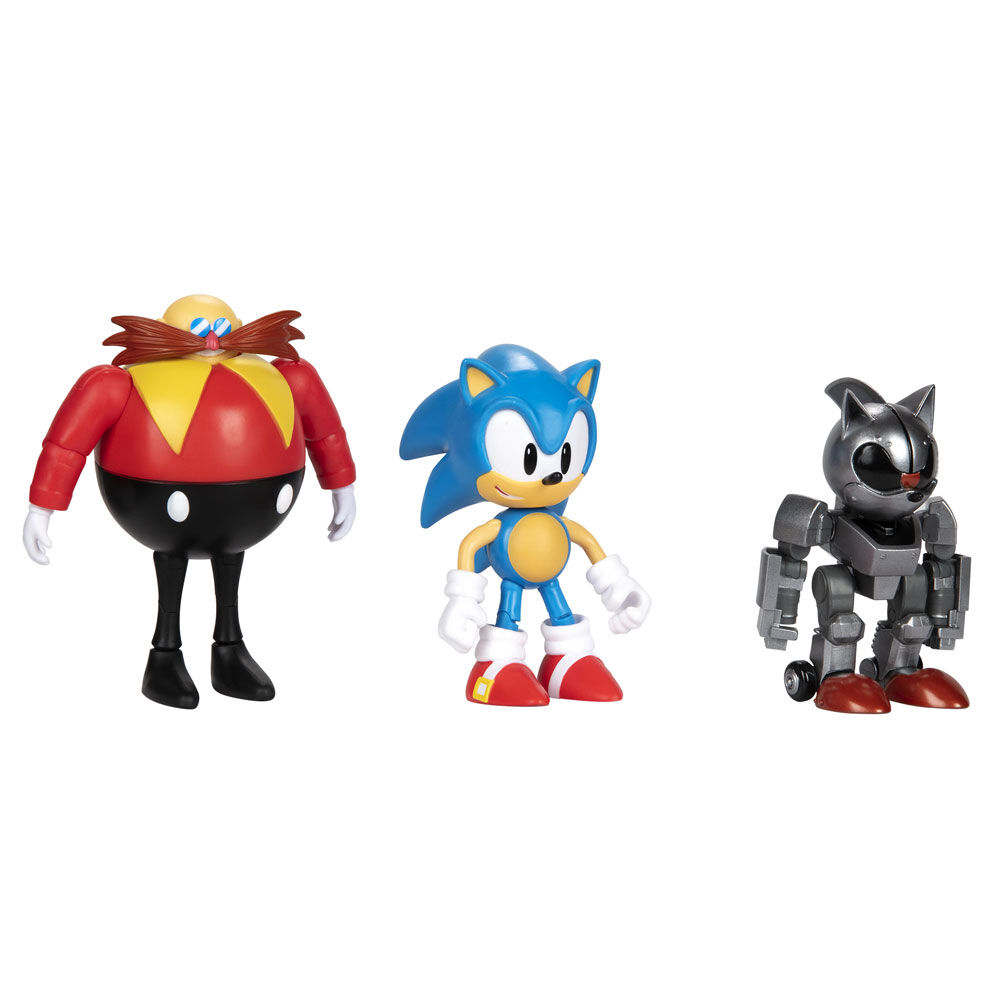 Sonic The Hedgehog 30th Anniversary pack 3 figures 10cm 2
