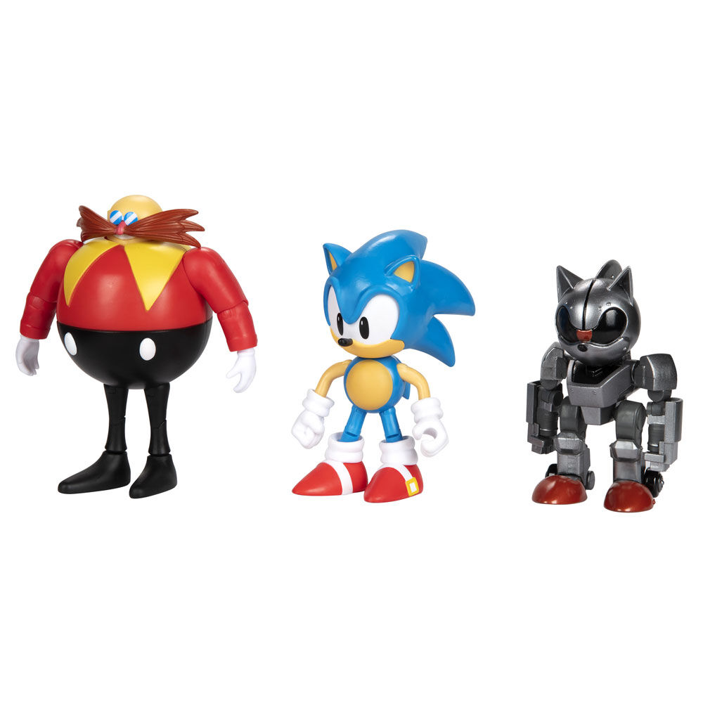 Sonic The Hedgehog 30th Anniversary pack 3 figures 10cm 3