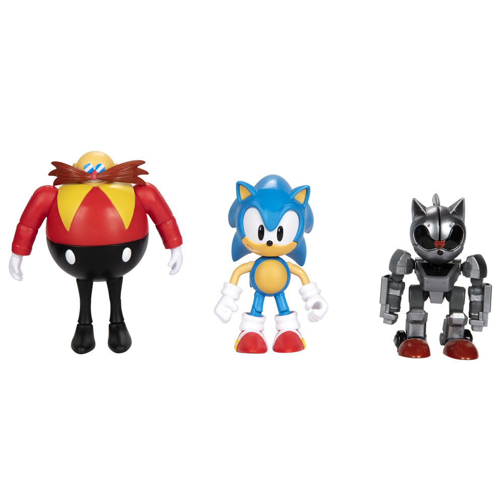 Sonic The Hedgehog 30th Anniversary pack 3 figures 10cm 4