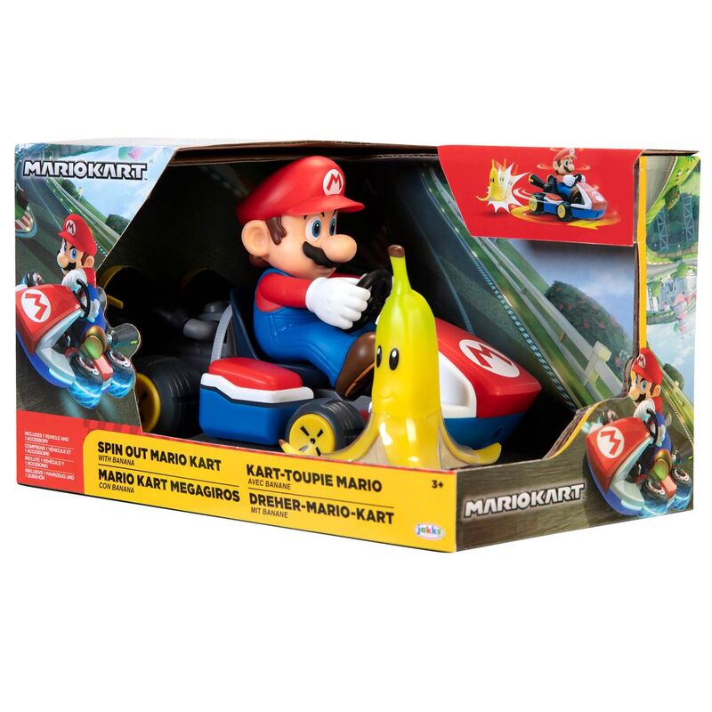 Mario Kart spinout Mario Kart figure 6cm 1