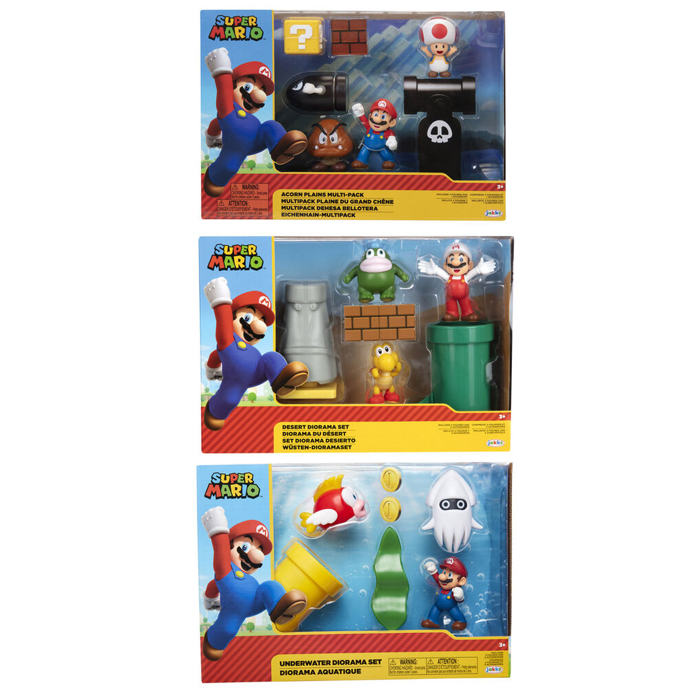 Nintendo Super Mario assorted set diorama 1