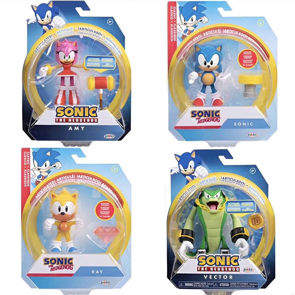 Sonic The Hedgehog serie 10 assorted figure 10cm 1