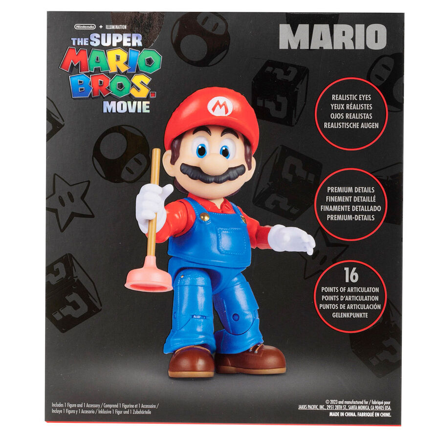 Super Mario Bros Mario figure 13cm 9