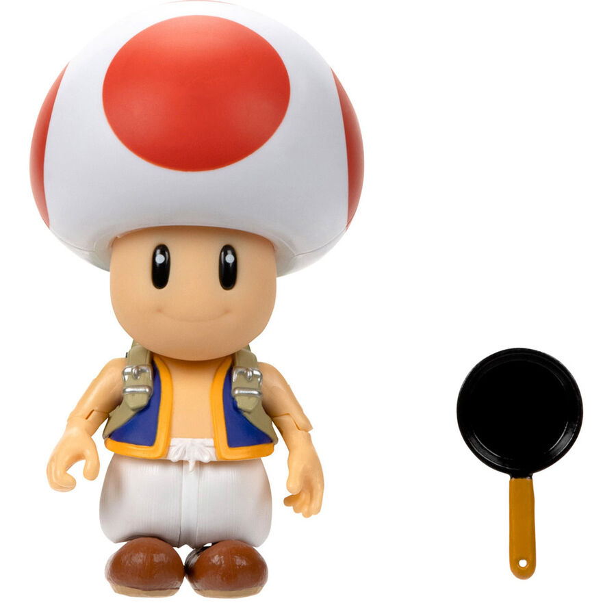 Super Mario Bros Toad figure 13cm 2