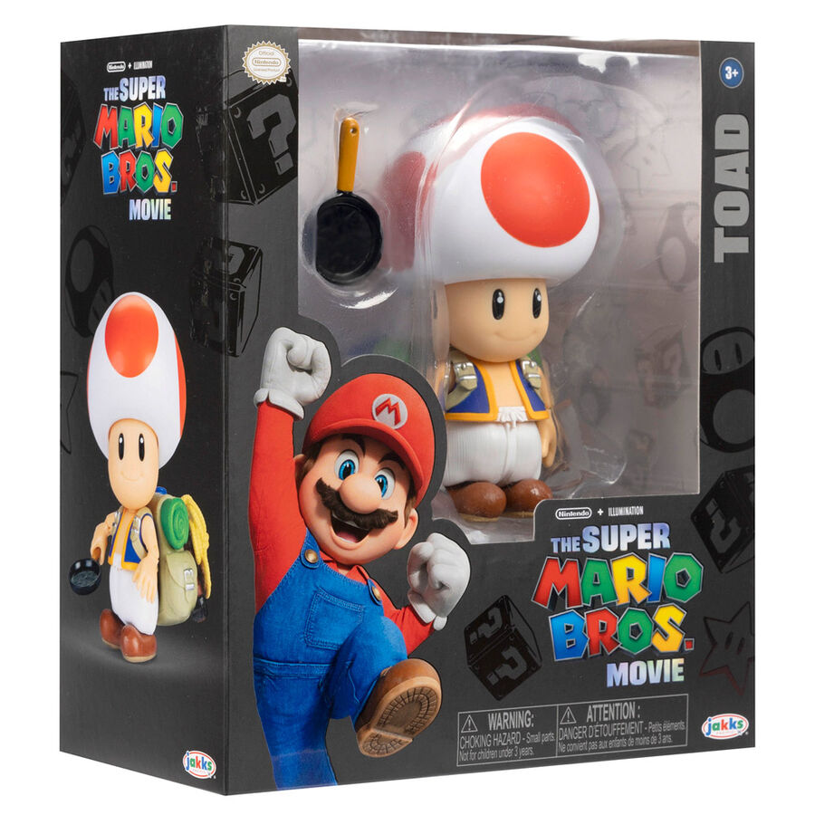 Super Mario Bros Toad figure 13cm 7