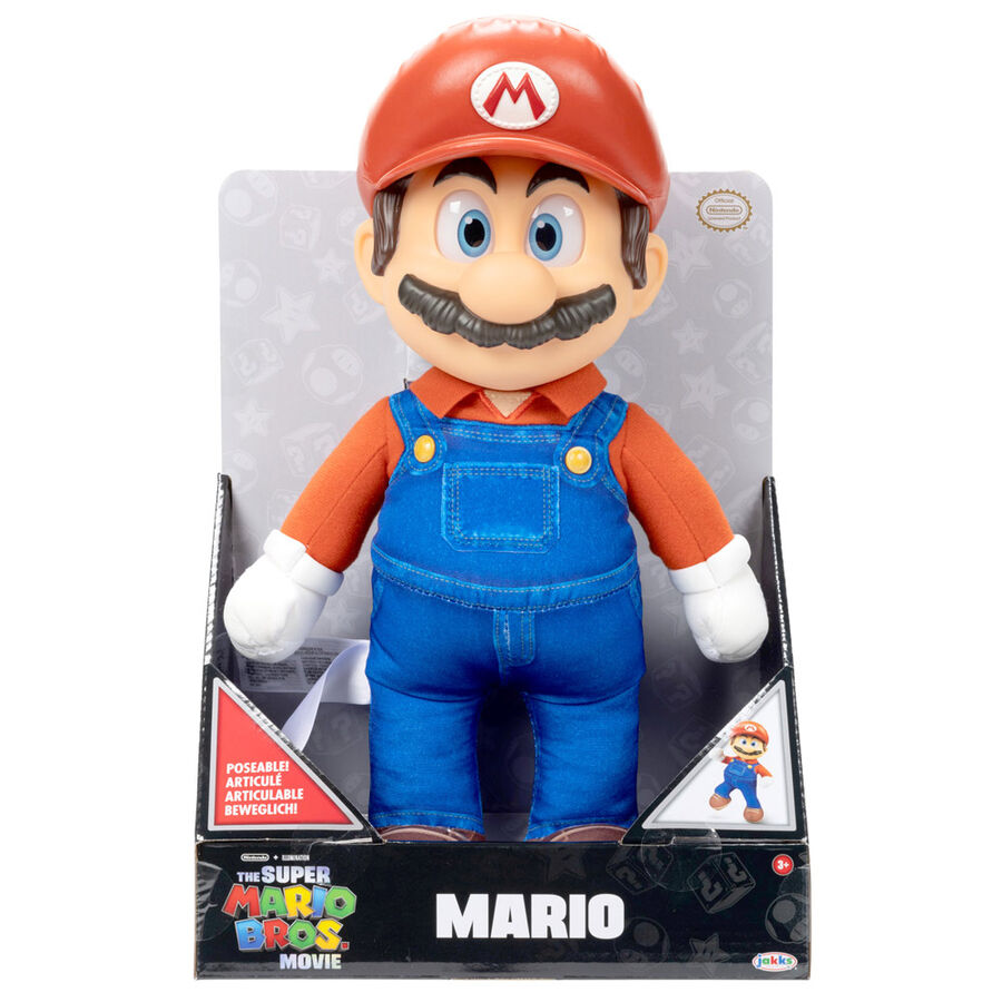 Super Mario Bros The Movie Super Mario plush toy 30cm 1