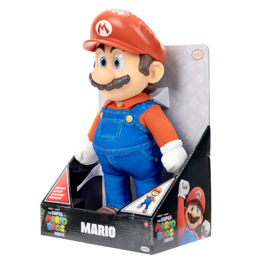 Super Mario Bros The Movie Super Mario plush toy 30cm 7