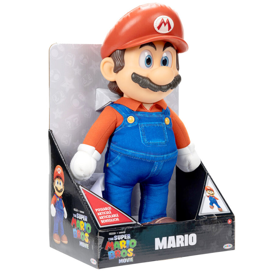 Super Mario Bros The Movie Super Mario plush toy 30cm 8