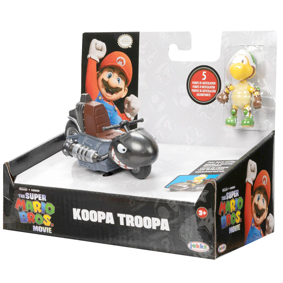 Mario Kart The Movie Koopa Troopa Kart Kart figure 6cm 8