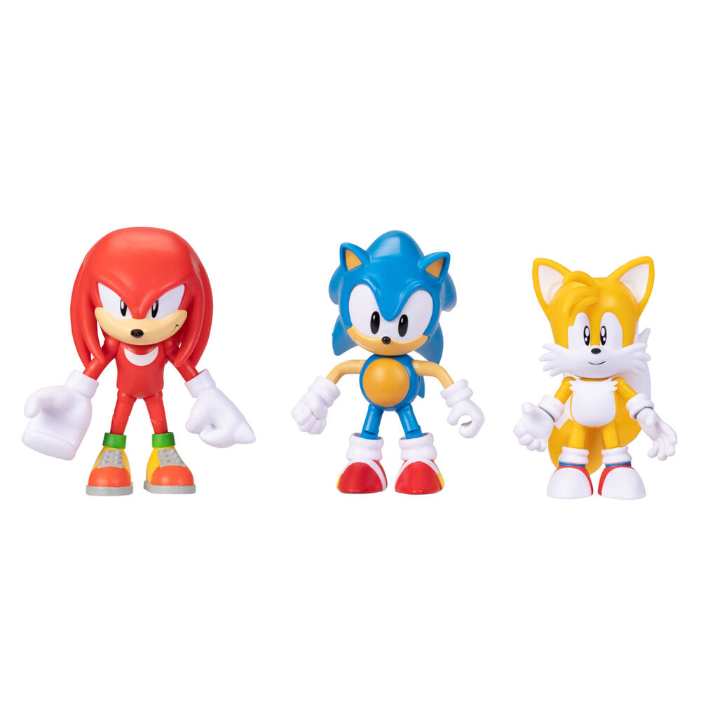 Sonic the Hedgehog Classic pack 3 figures 10cm 2