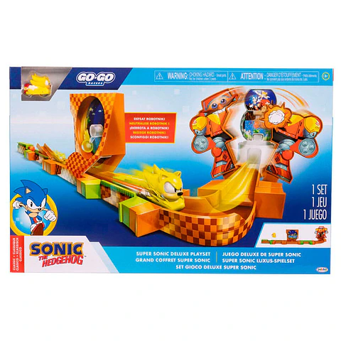 Sonic Go Go Racers Deluxe playset