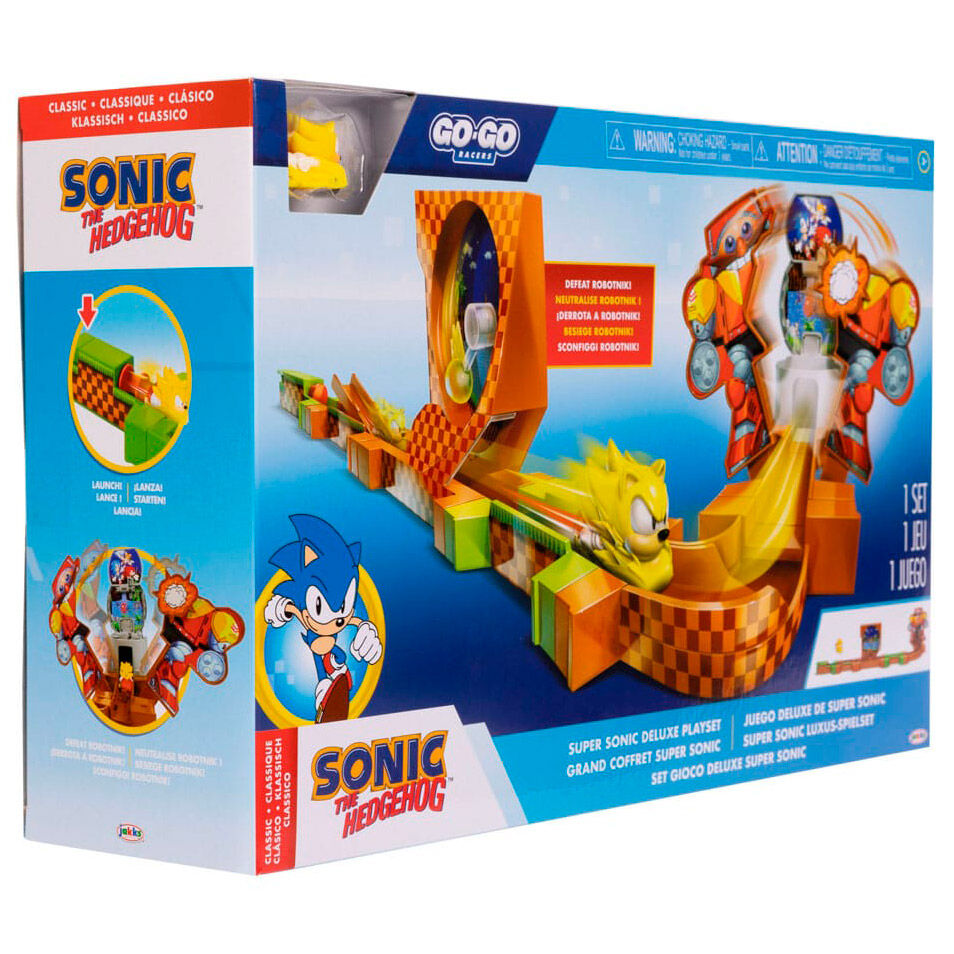 Sonic Go Go Racers Deluxe playset 6