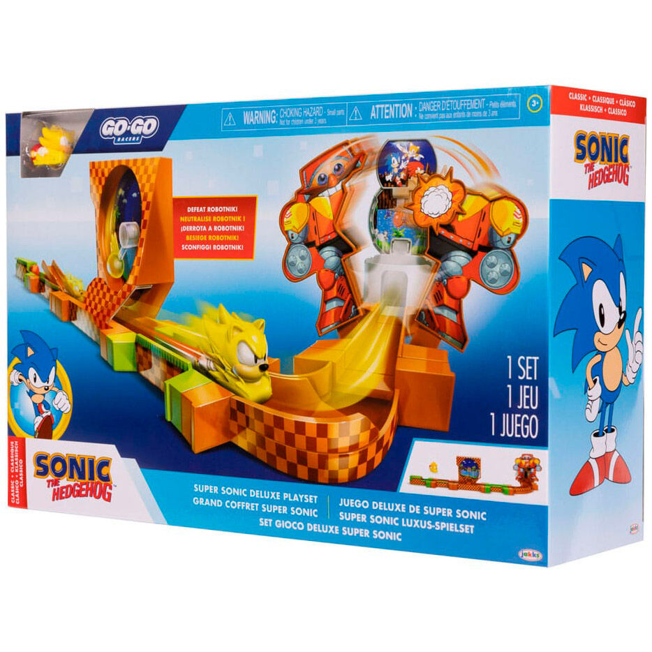 Sonic Go Go Racers Deluxe playset 7