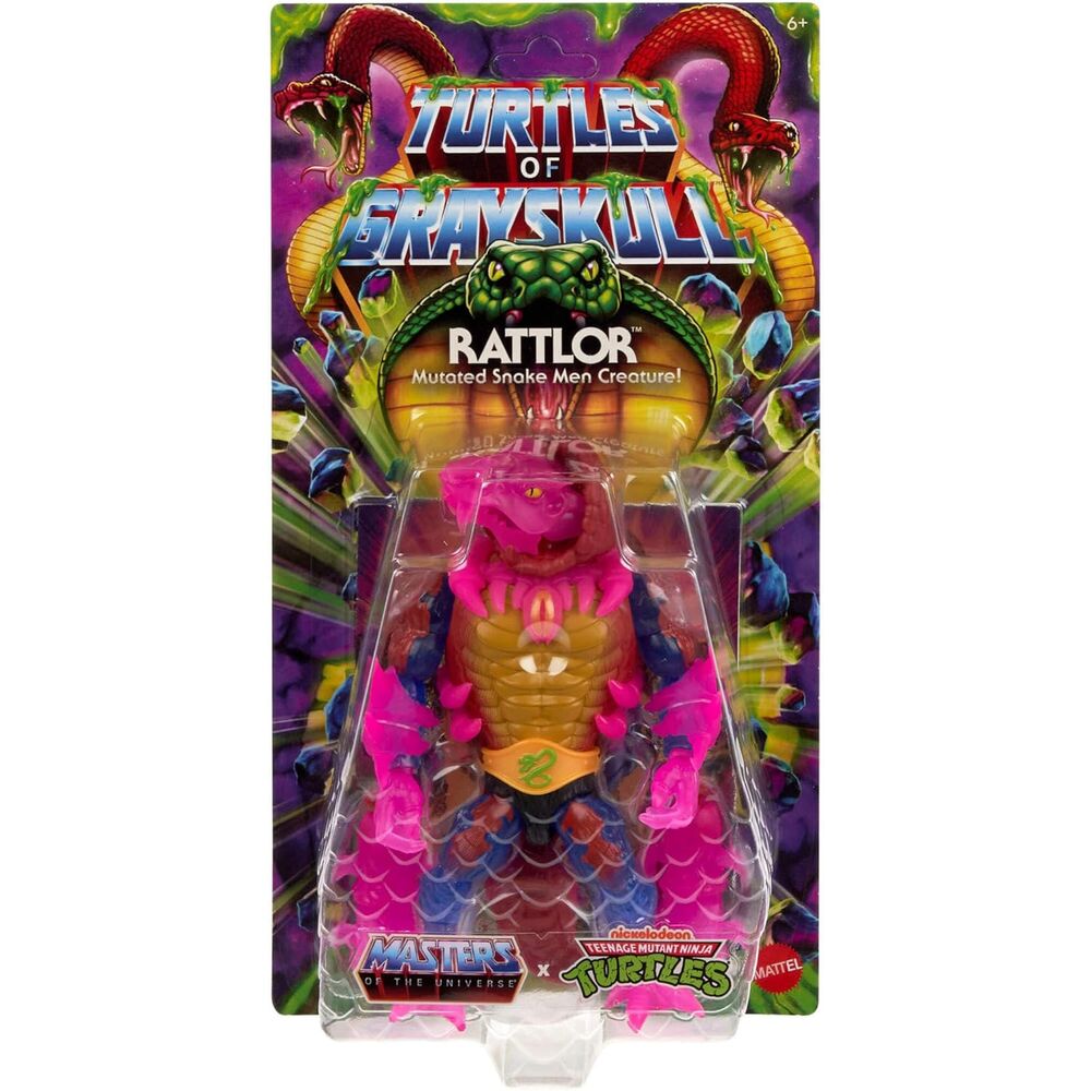 Masters of the Universe Turtles of Grayskull Rattlor figure 14cm 3