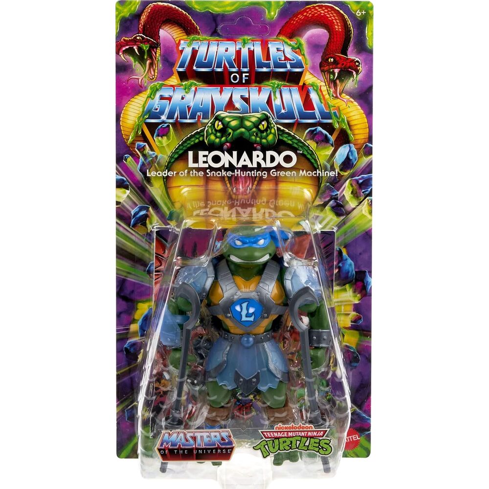 Masters of the Universe Turtles of Grayskull Leonardo figure 14cm 4