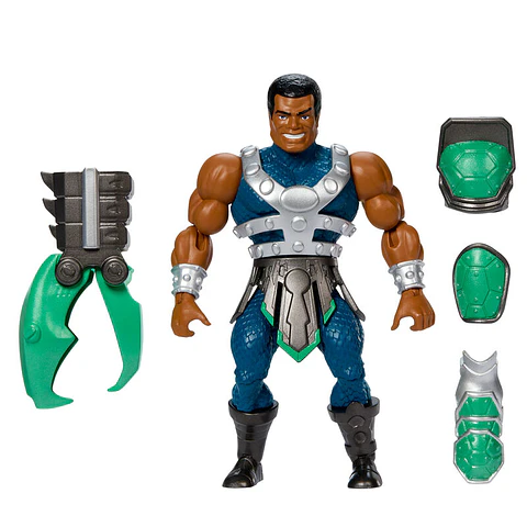 Masters of the Universe Turtles of Grayskull Clamp Champ figure 14cm
