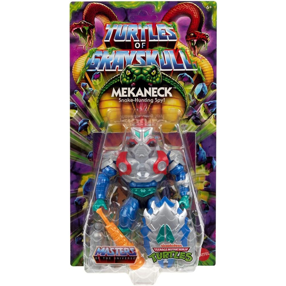 Masters of the Universe Turtles of Grayskull Mekanek figure 14cm 4