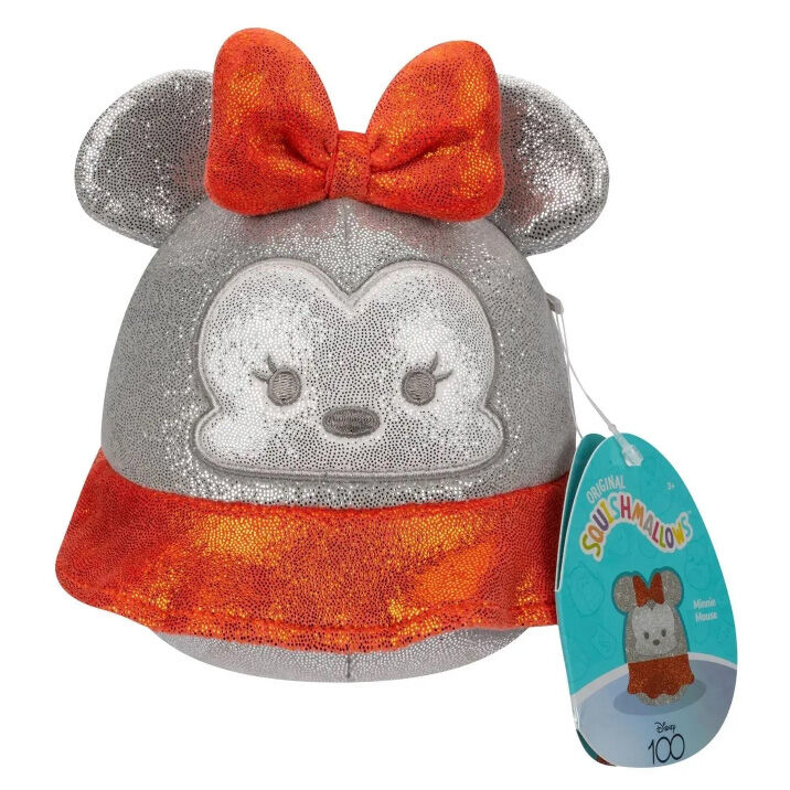 Squishmallows Disney pack 4 plush toys 12cm 5