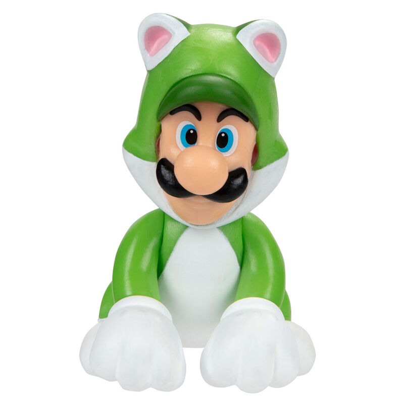 Nintendo Super Mario Cat Luigi figure 6,5cm 2