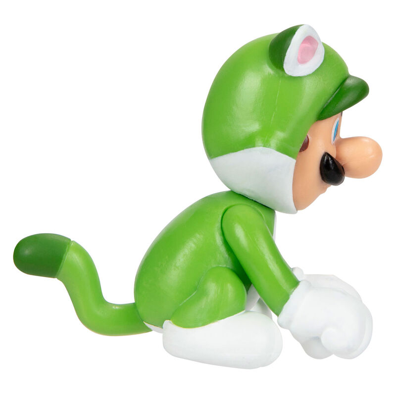 Nintendo Super Mario Cat Luigi figure 6,5cm 3