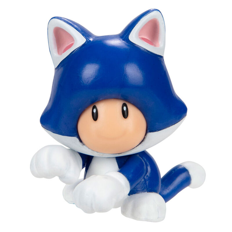 Nintendo Super Mario Cat Toad figure 6,5cm 5