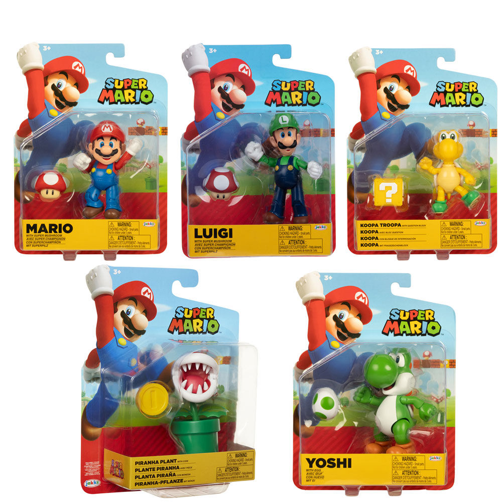 Super Mario Bros assorted figure 10cm 6