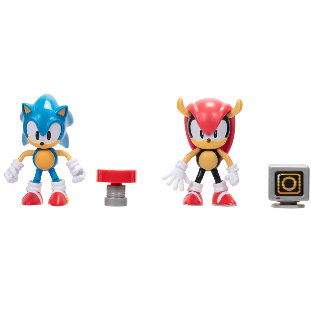 Sonic The Hedgehog Sonic & Mighty Sonic set figures 10cm 2